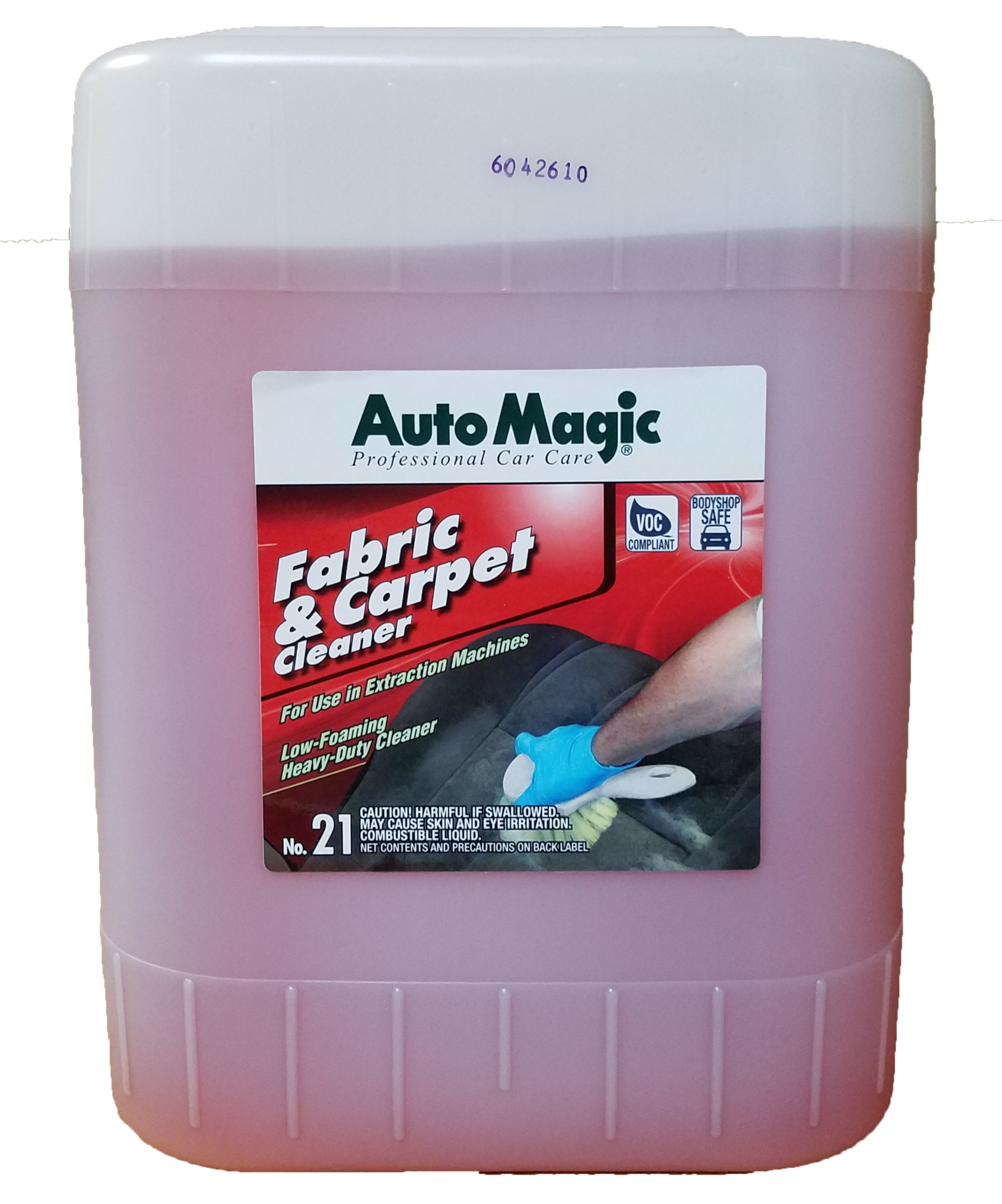 Auto Magic Fabric & Carpet Cleaner, for us with extractor machines