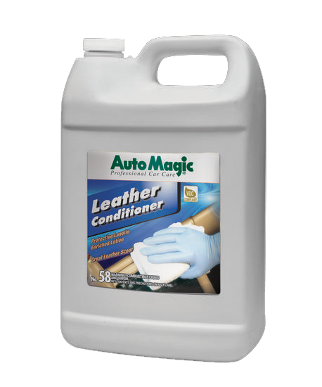 Leather Conditioner w/Lanolin 1 Gallon - Auto Magic