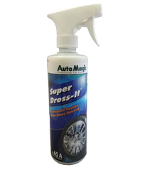 Auto magic Super Dress It water-based dressing for interior and exterior use 16 oz.