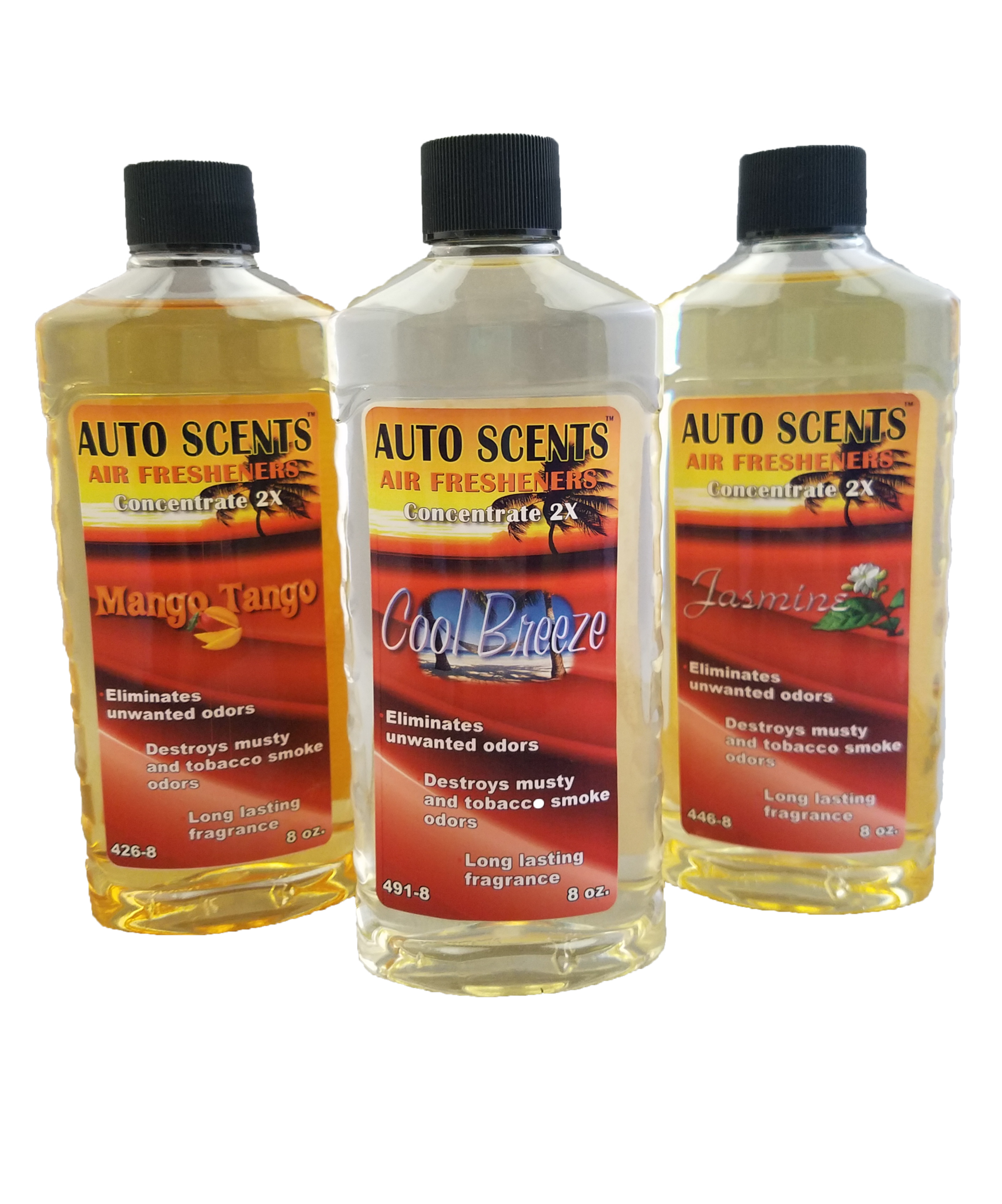 Auto Scent Liquid Air Freshener Concentrate - 8oz makes 1 to 2 gallons