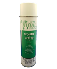 Platinum Products: Crystal Shine final detailer. Aerosol 12oz. detail spray.