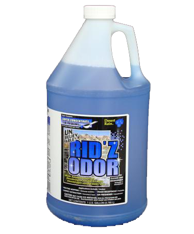 Rid'z Odor Enzyme Treatment eliminates odors at the source.